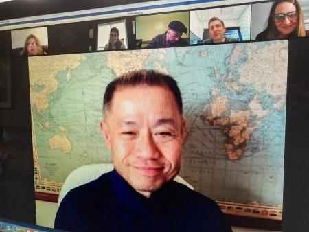 John Liu appearing virtually on Lobby Day