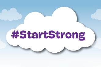 #StartStrong graphic