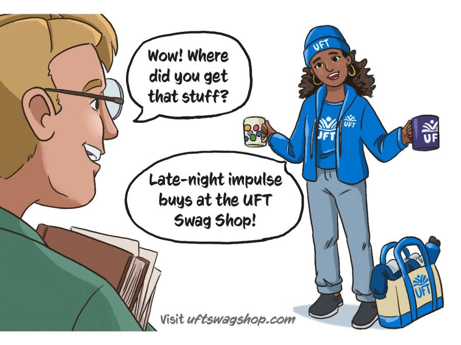 Merch shop Cartoon Nov. 2024