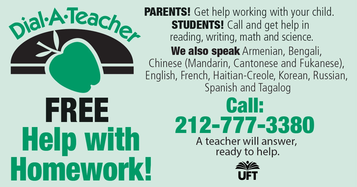 uft teacher homework help