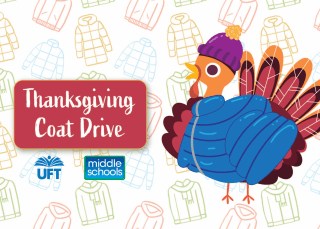 Thanksgiving Coat drive graphic 2023