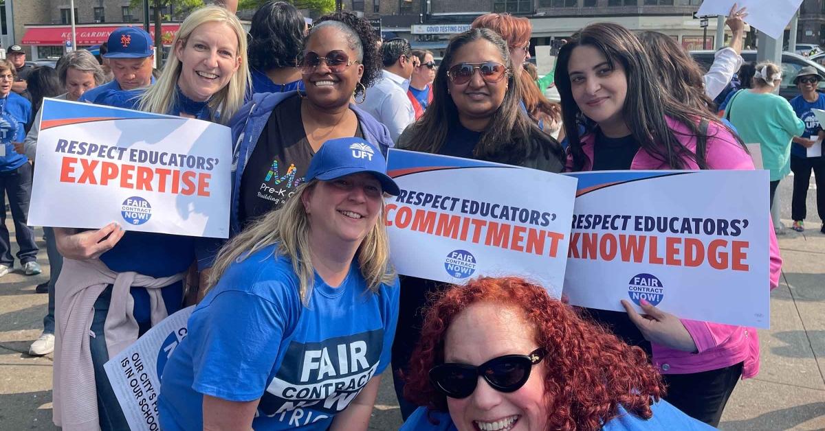 UFT members overwhelmingly approve new contract